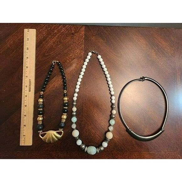 Vintage Chunky Necklace Lot - Picture 2 of 10